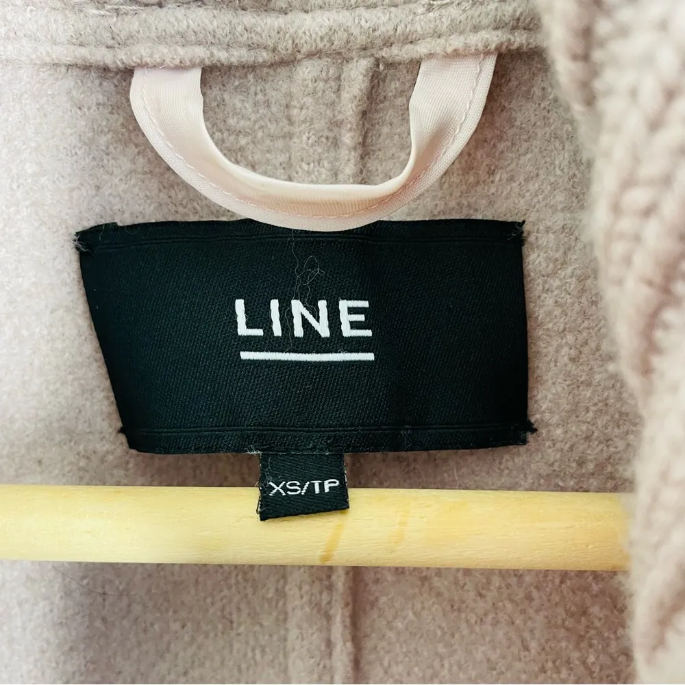 LINE The Label Wool Coat Light Purple size XS Pink - Image 15
