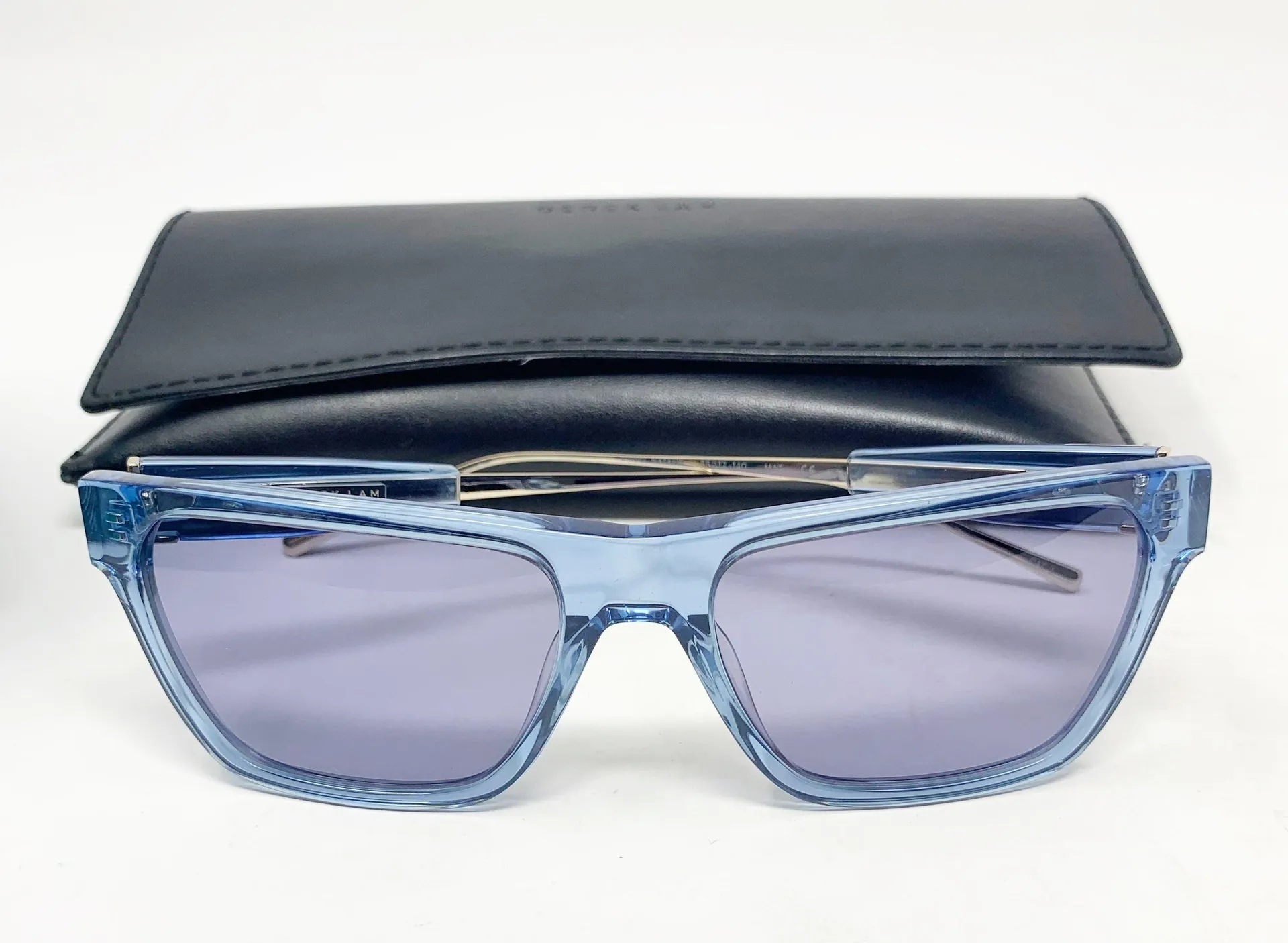 Derek Lam Summer Blue Natalie Sunglasses - Image 7