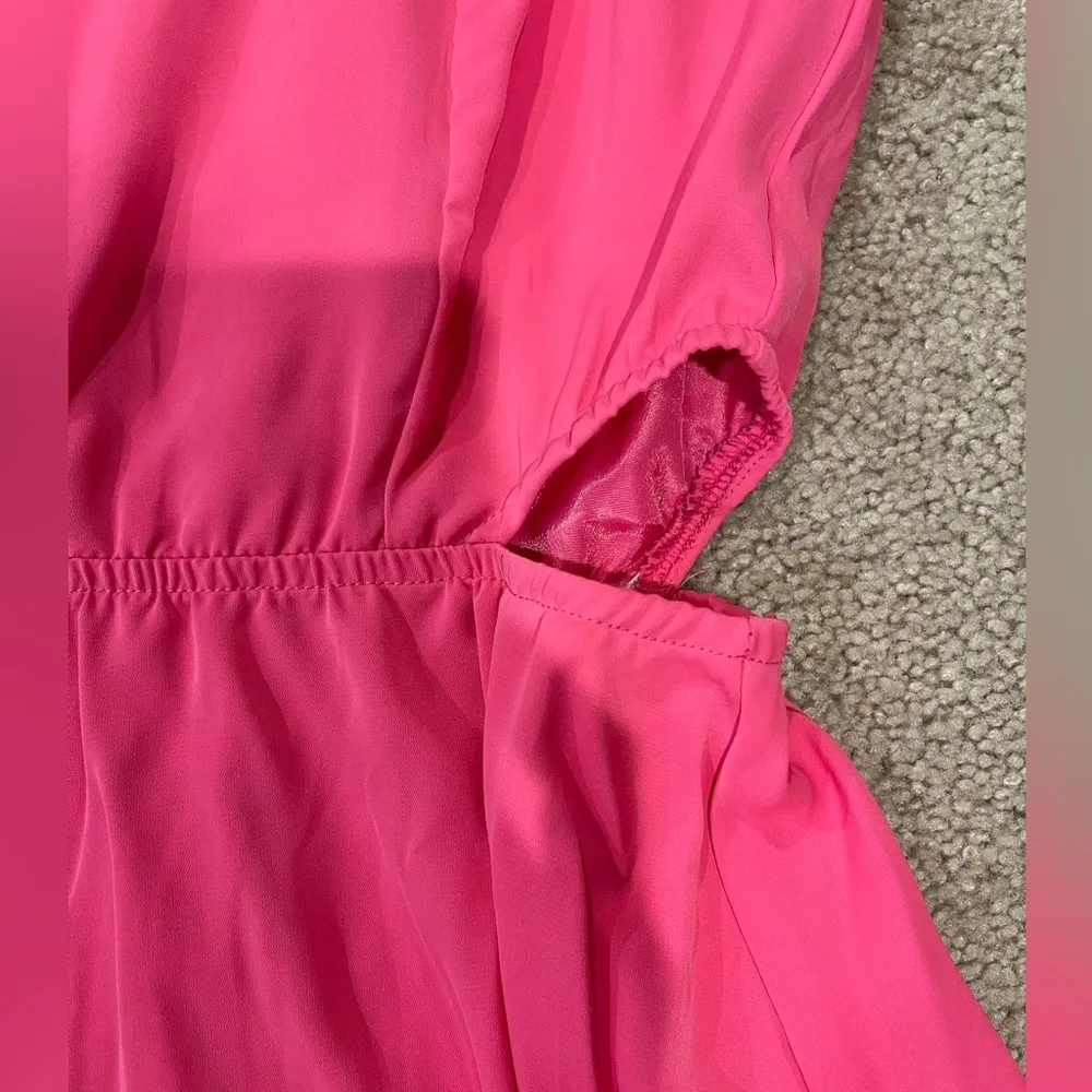 Women's BELONGSCI pink sleveless mini - Image 4