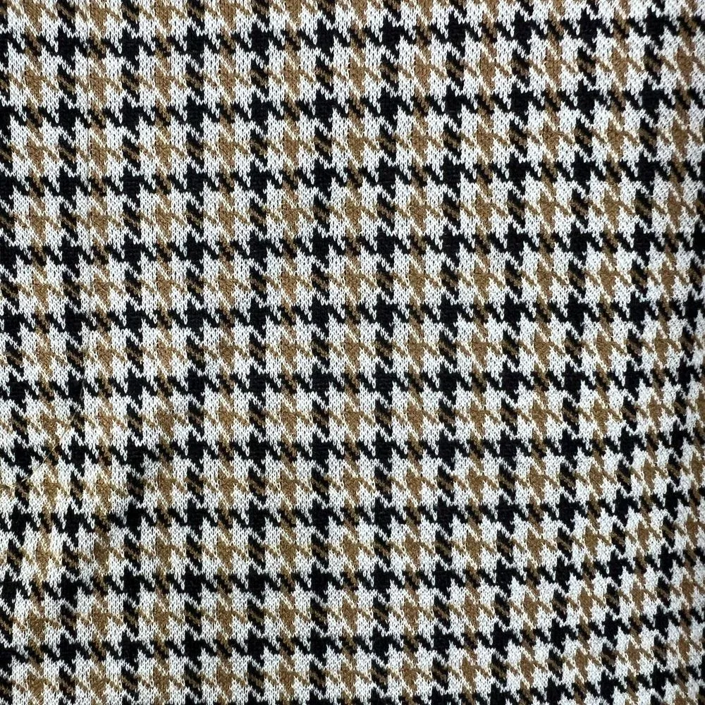 MNG Violeta by‎ MANGO Womens Plus 2XL Houndstooth Plaid Leggings Stretch Career - Image 7