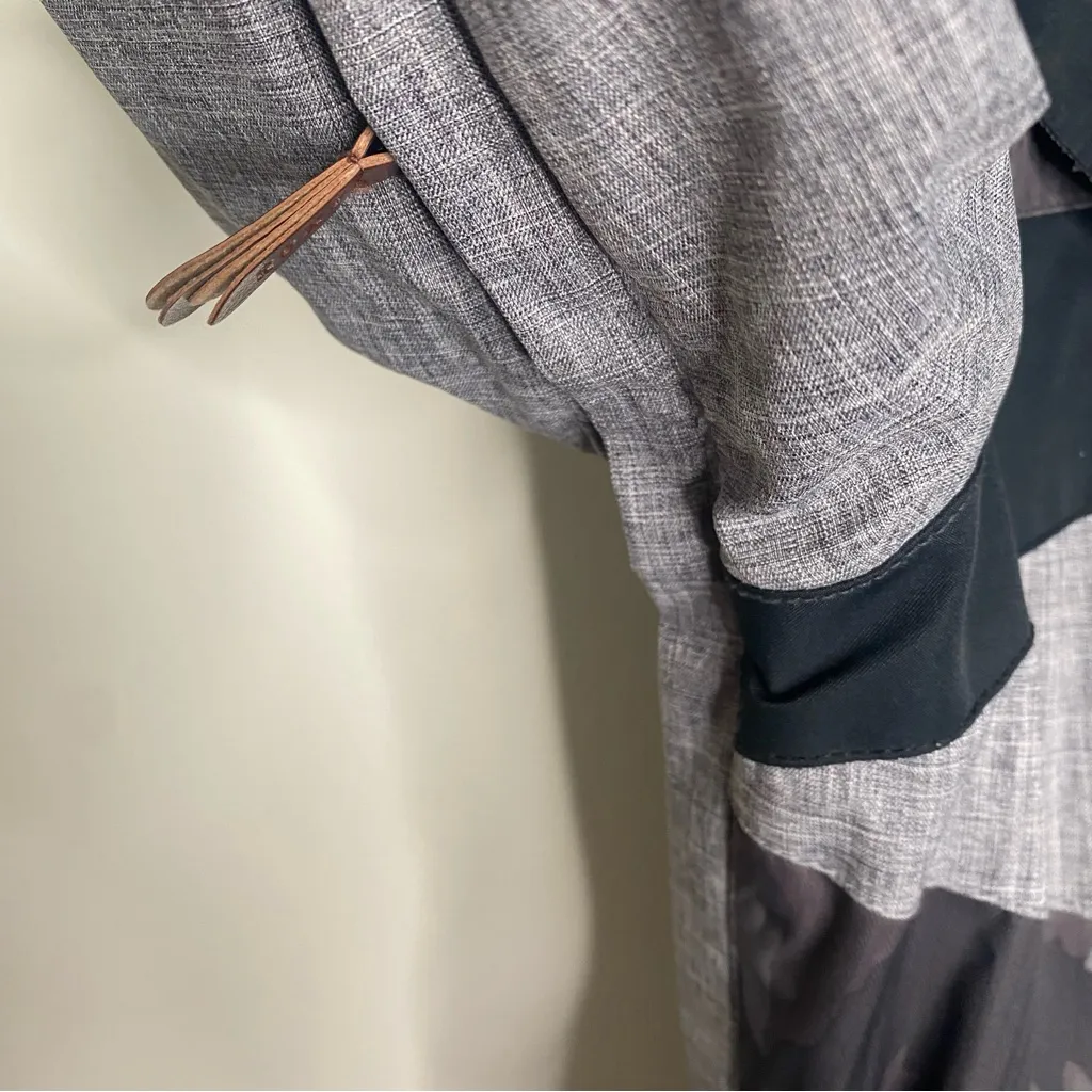 Roxy Rydell Floral Gray Snowboard Ski Jacket - Image 9