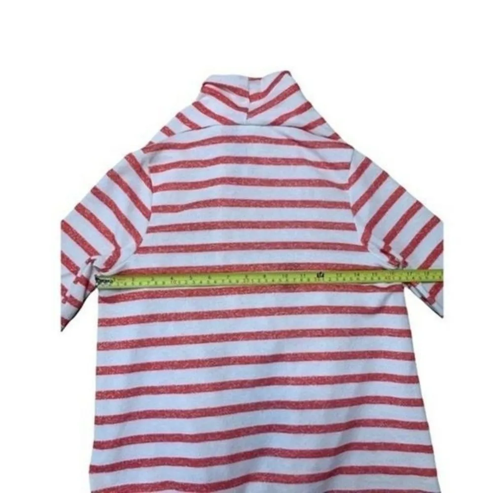 Bobeau Waterfall Striped Cardigan Women’s Size Small - Image 5