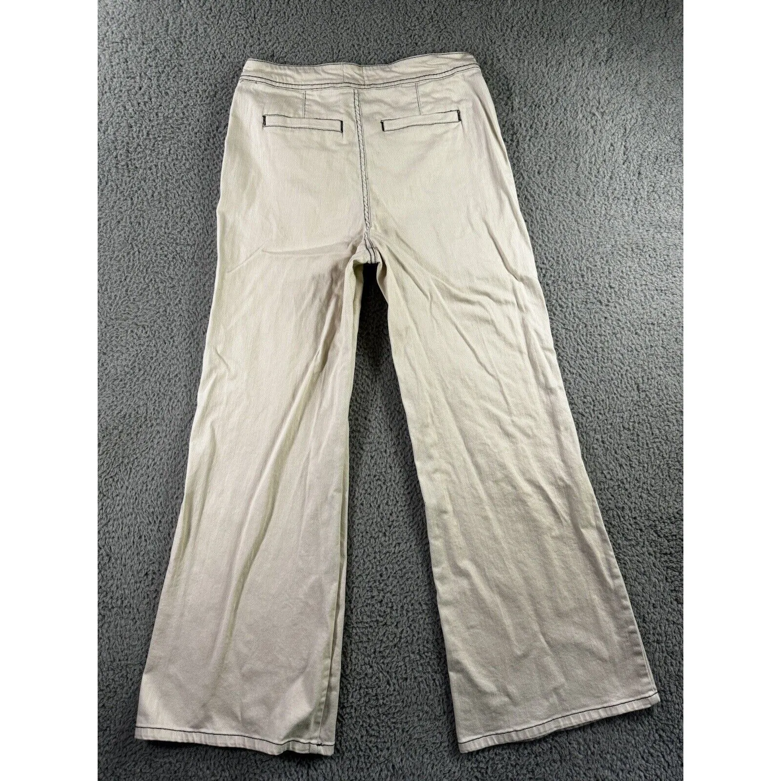 Gianni Bini Pants Women 7/28 High Rise Wide Leg Boho‎ Festival Coastal - Image 2