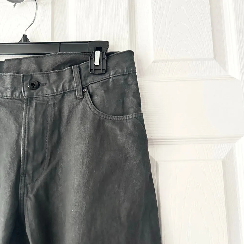 G Star Raw Arc 3D Washed Black Wax Finish Boyfriend Low Rise Denim Jeans 27 - Image 6