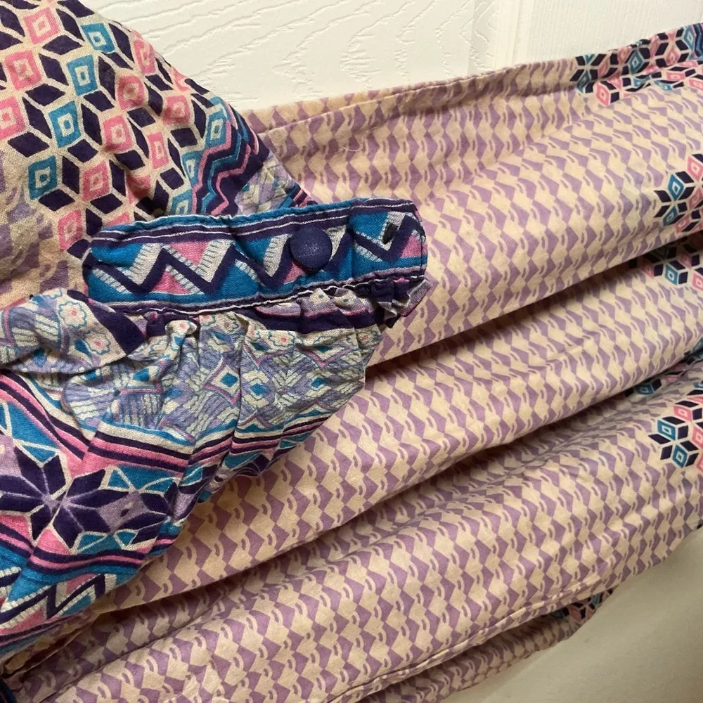 1970s Vintage Indian Cotton Dress - Image 6