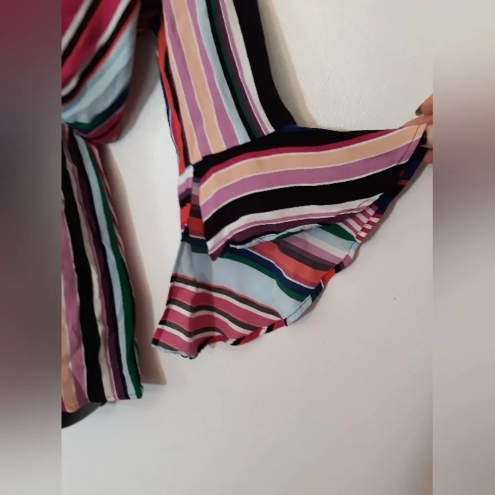 Express striped romper - Image 4