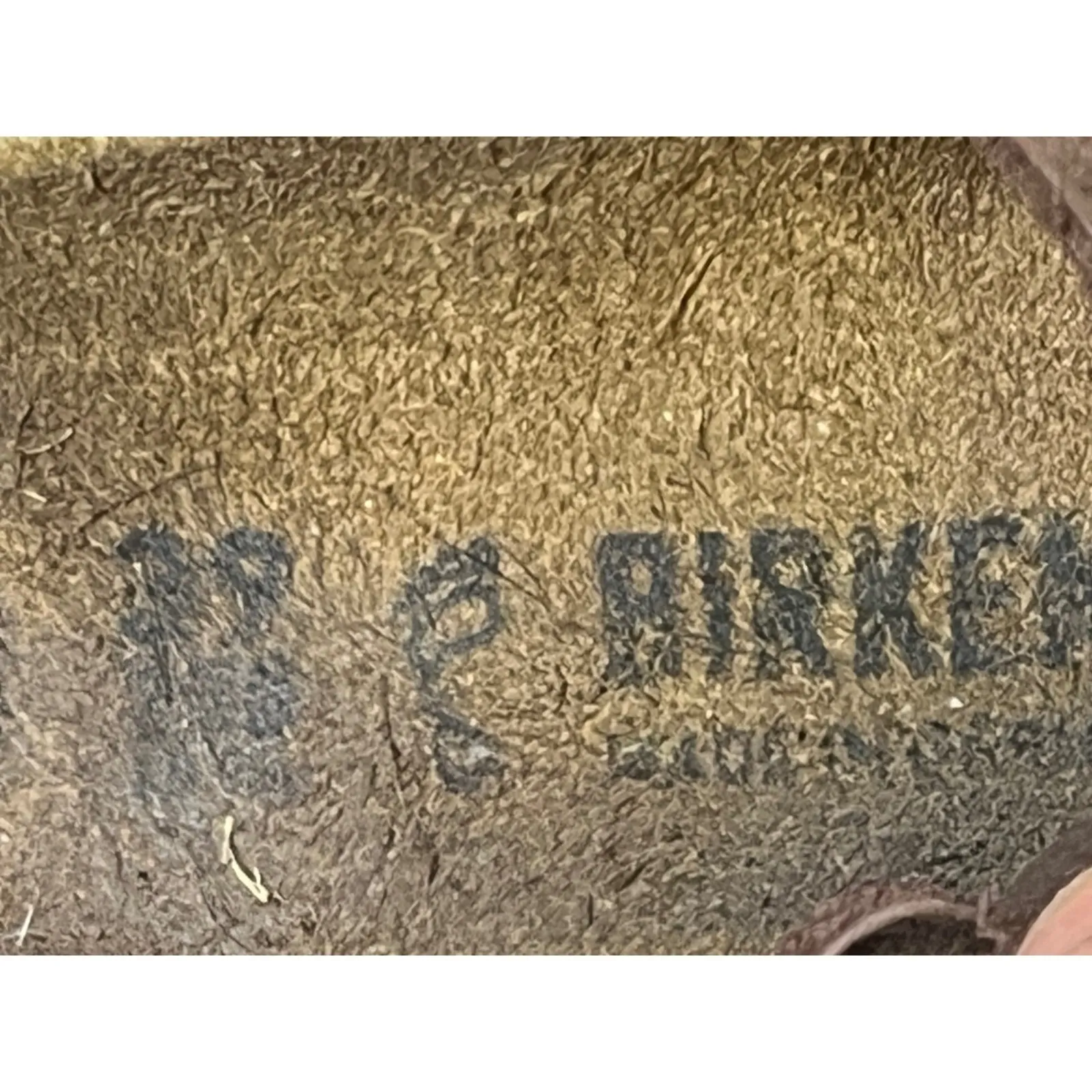 Birkenstock Gizeh Braided Leather Thong Cork Sandals Brown Women's Size 39/8/8.5 - Image 4