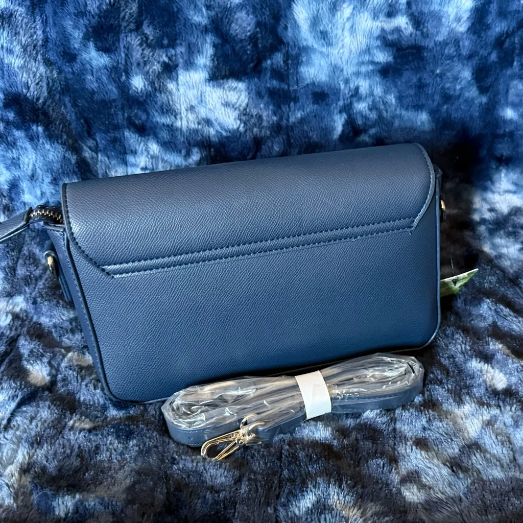 Elegant Navy Blue Women's Bag - Image 3