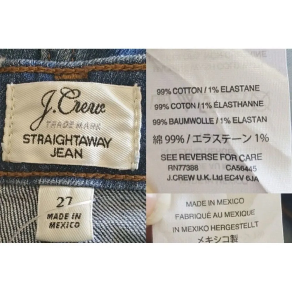 ✨2xHP✨J. CREW• Straightaway Jean✨ - Image 4