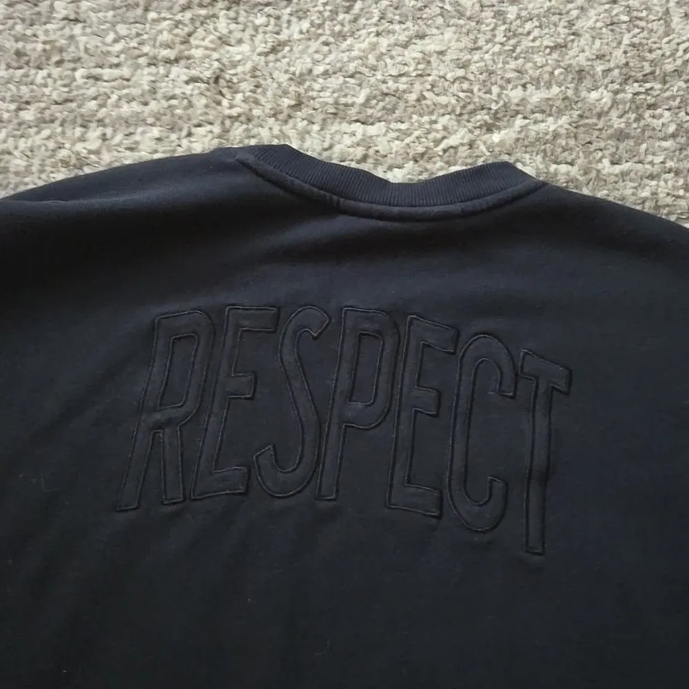 Under Armour Project Rock Men’s Crewneck Sweatshirt Black Size M Soft Pullover - Image 7