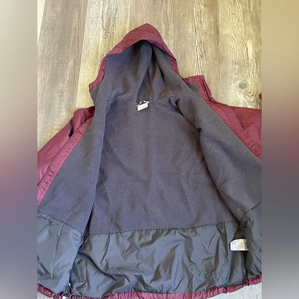 Columbia Women's Dark Red Brown Ski Jacket - Image 8