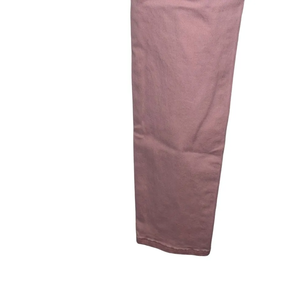 CAbi Women's Jeans Stretch Curvy Mid-Rise Skinny Pockets Casual Denim Pink Sz. 4 - Image 10