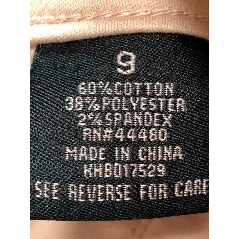 Tinsletown High Waist 3 Button Skinny Pant Size 9 - Image 2