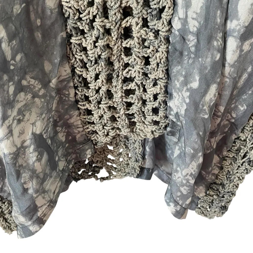 Osei Duro Silk Gray Tie - Image 4