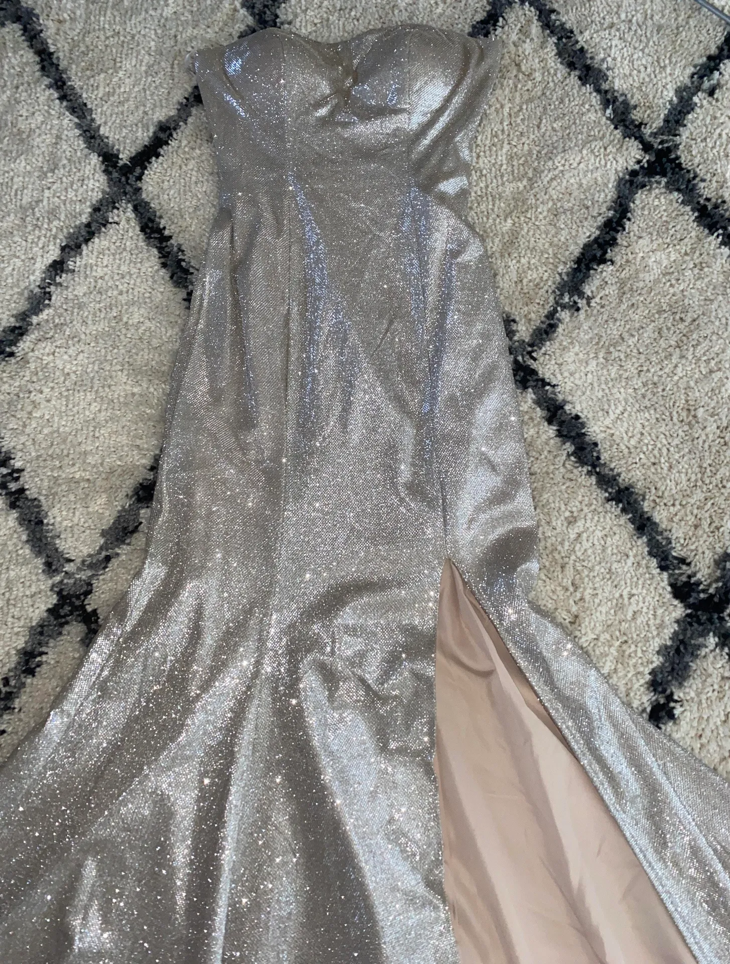 Strapless Prom Dress - Image 4