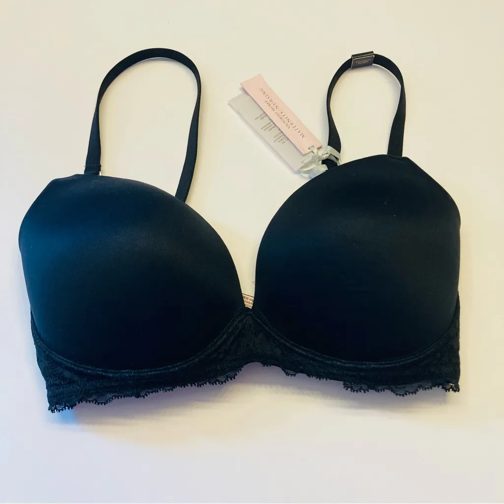 Body By‎ Victoria Secret Lightly Lined Maternity Wireless Nursing Bra 32DDD NEW - Image 4