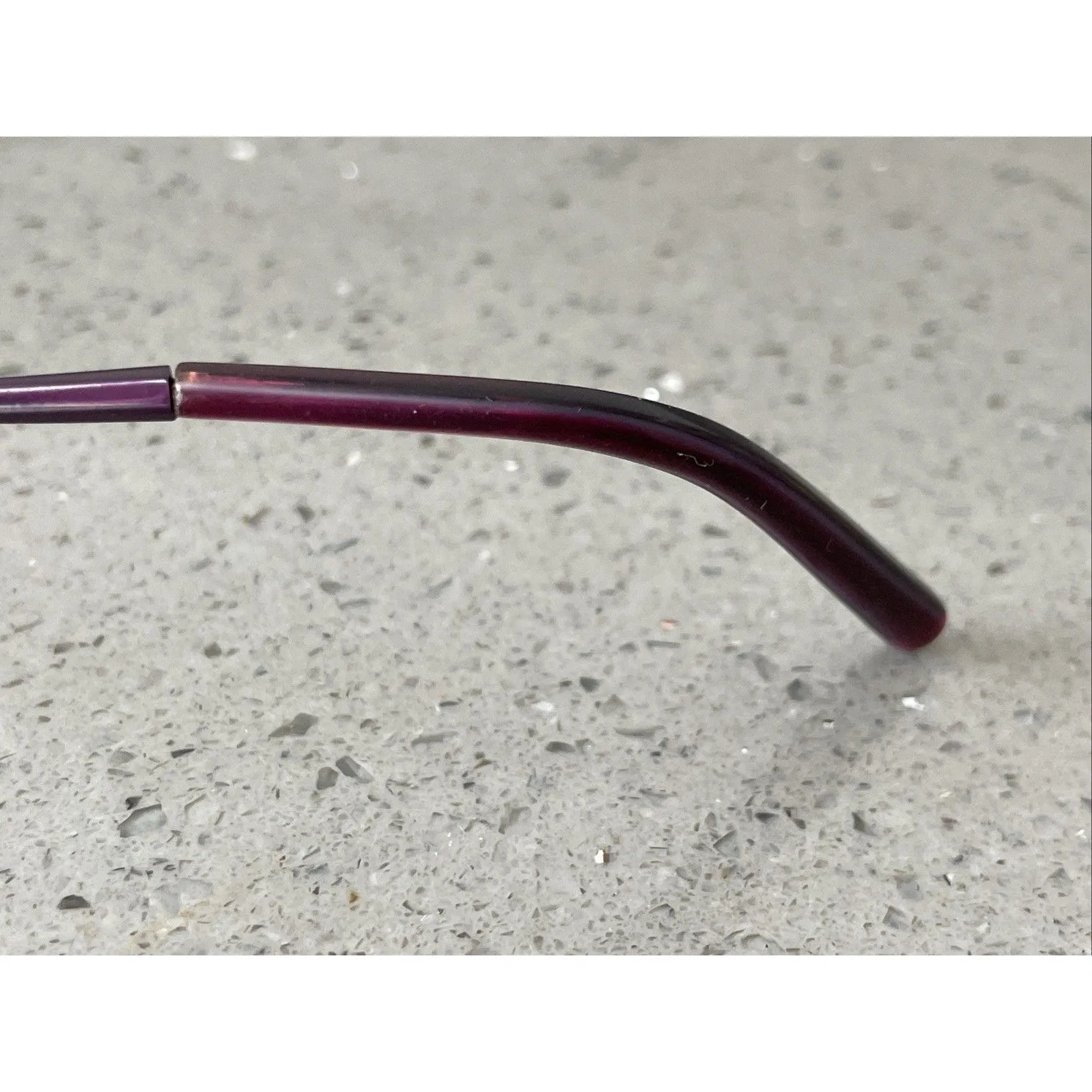 Originale JONES NEW YORK J208 Eyeglasses Frames ONLY  PLUM 48-16-135 - Image 5