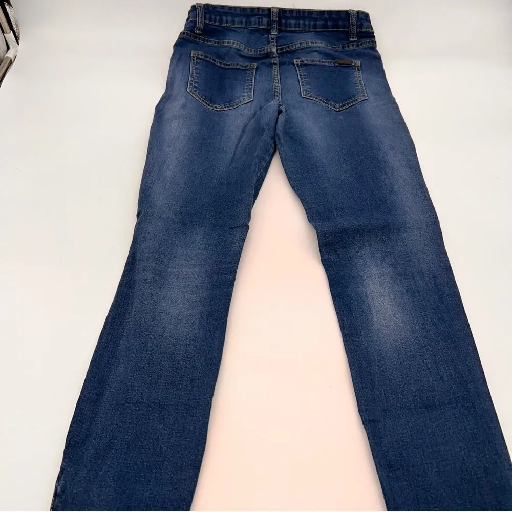 Cotton On Ankle Grazer Skinny Jeans w/zippered Ankles Mid Rise Medium Wash Jeans - Image 3