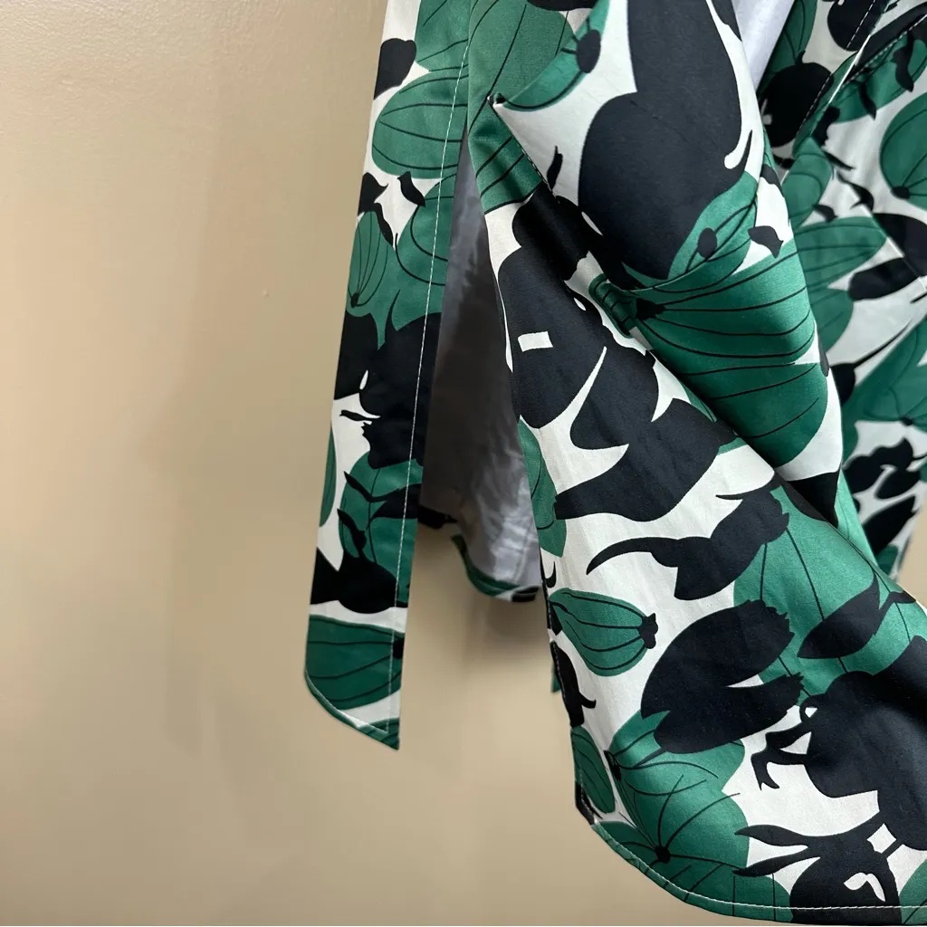 Elaine Collection New York Retro Satin Finish Jacket Topper Large Whimsigoth Black - Image 5