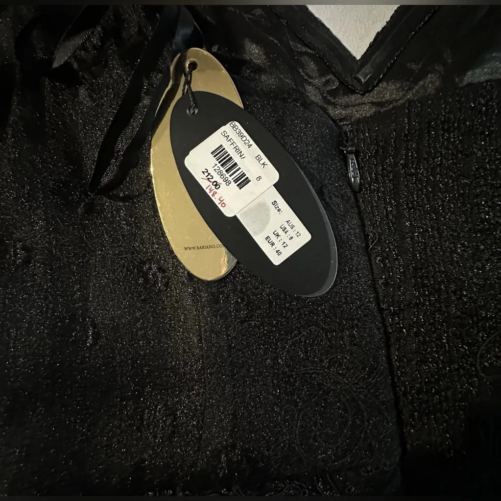 Bariano Black Label • NWT Asymmetrical Mermaid Seniorita Flamenco Gorgeous 90s - Image 11