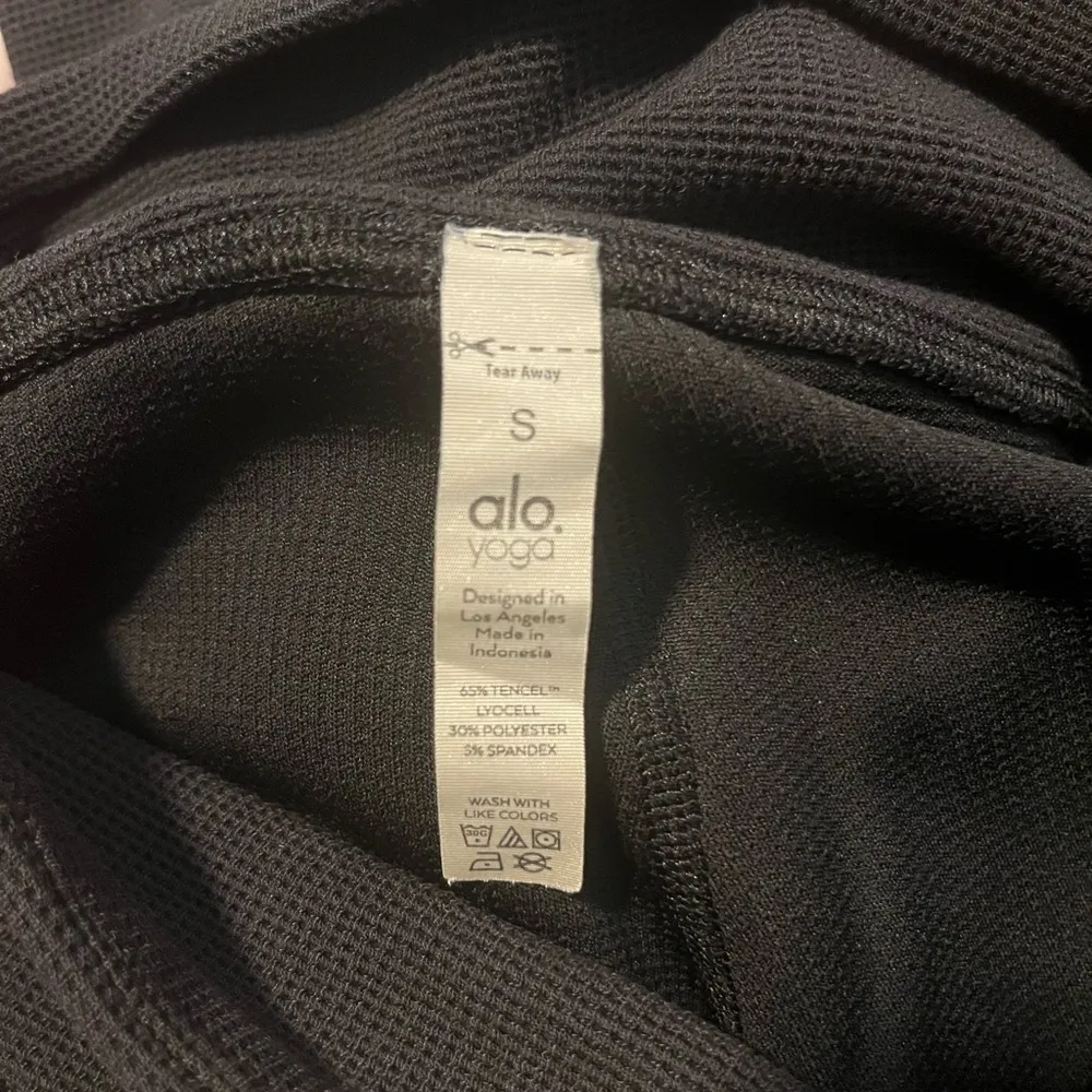 High-Waist Micro Waffle Low Key Leggings - Image 4