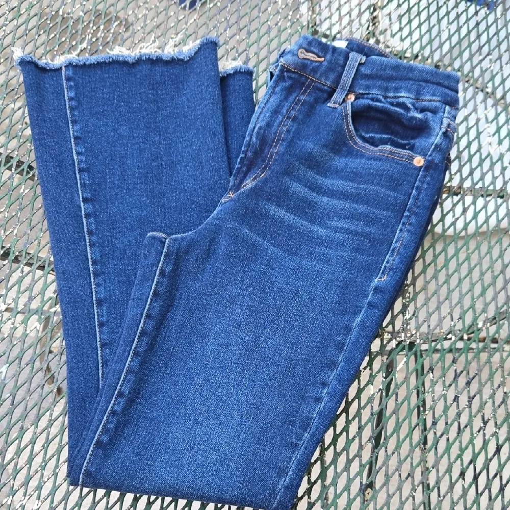 Dear John Blue Flare Wide Leg Jeans - Image 7