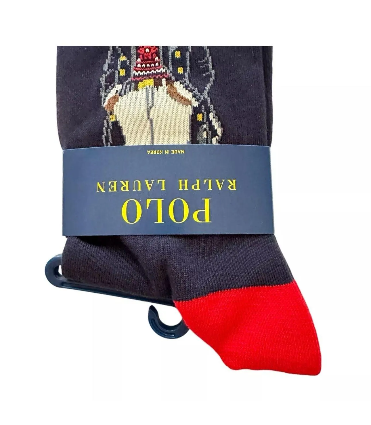 Polo  Women's Polo Bear Trouser Navy Socks - Image 2