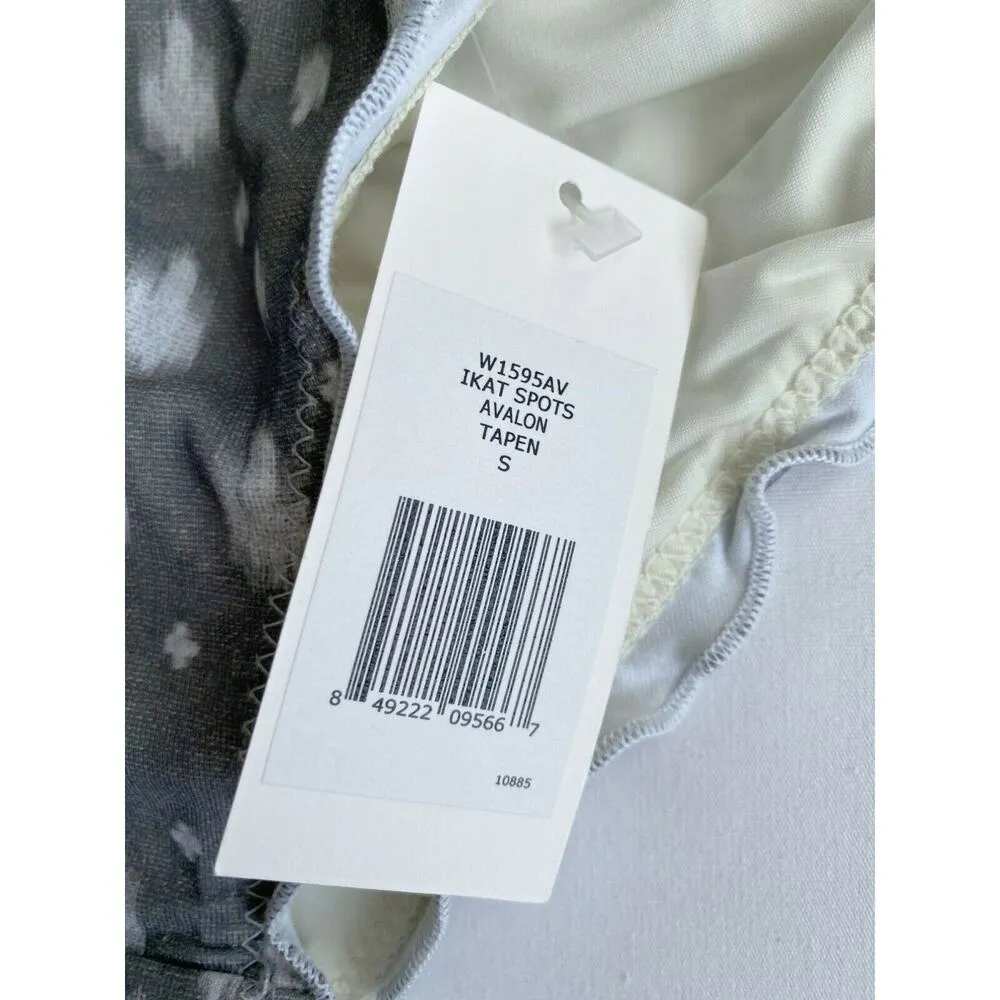 Eberjey Ikat Spots Avalon Tapenade Bikini Swim Bottoms Women's Size Small S - Image 6