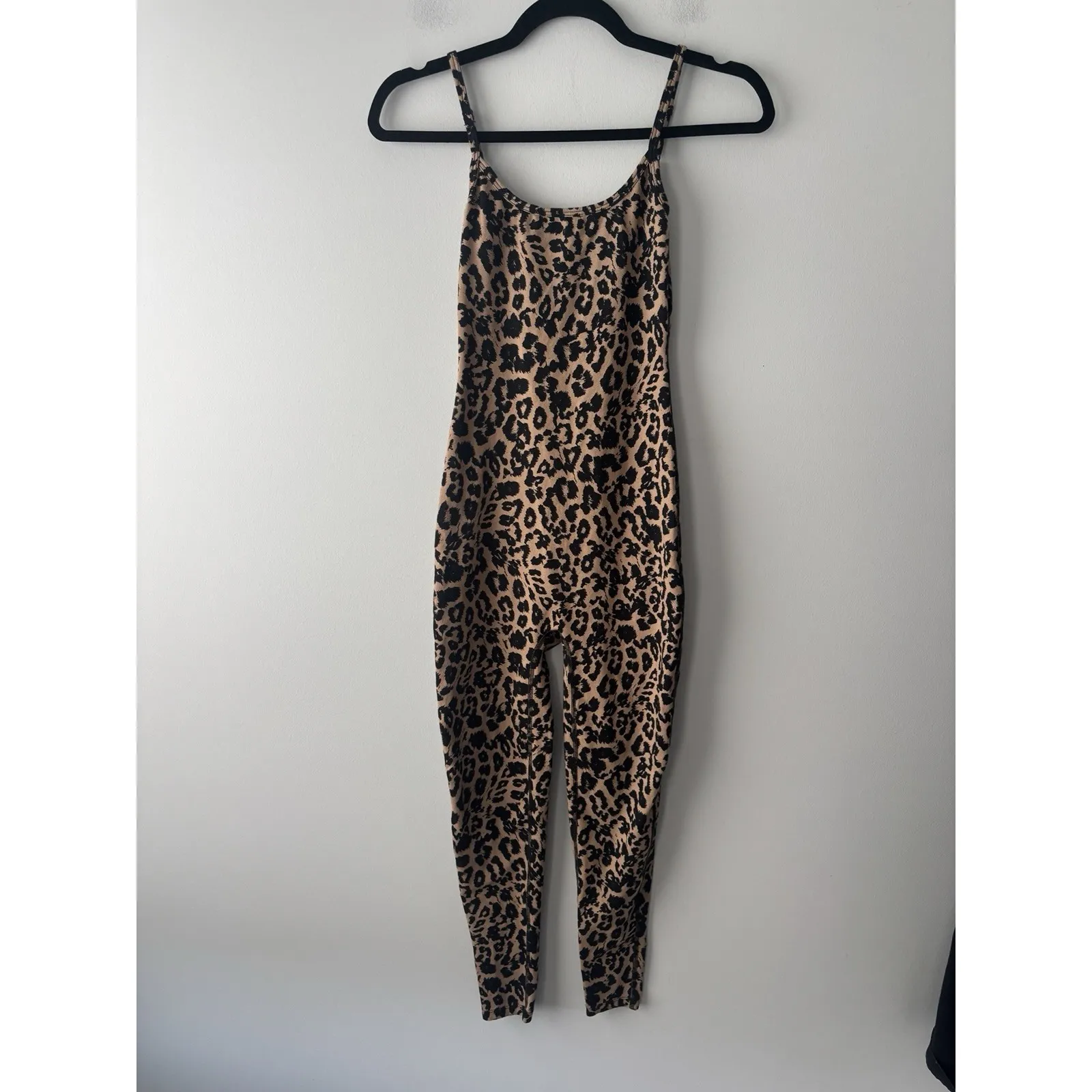 LNA x REVOLVE One Piece Brown Leopard Cheetah Active Wear Bodysuit Size Small - Image 3