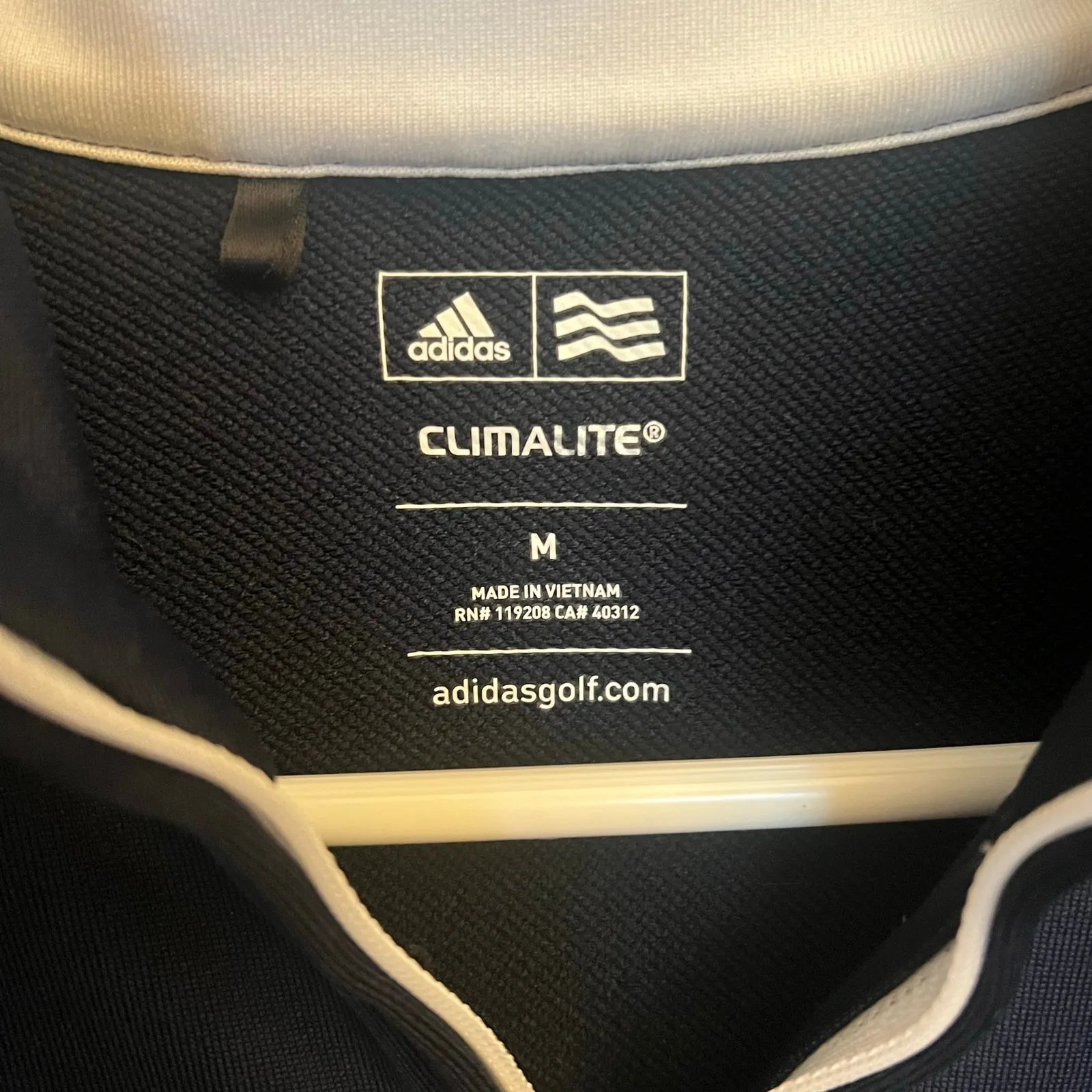 ADIDAS Climalite 🏀Cleveland Cavaliers Pullover 1/4 Zip M Navy Blue Golf - Image 14