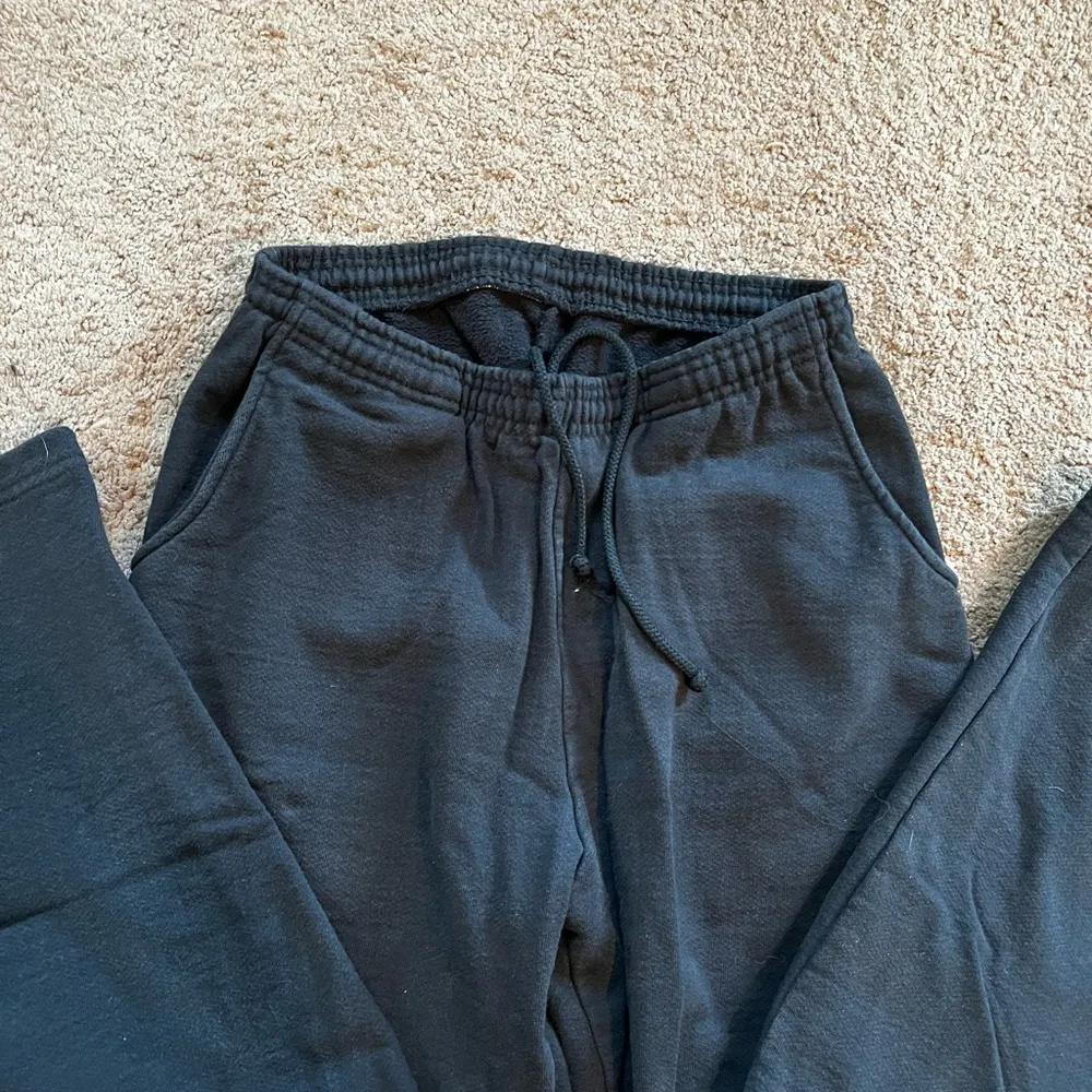 Los Angeles Apparel 14oz Heavyweight Cotton Open Leg Sweatpants - Image 4