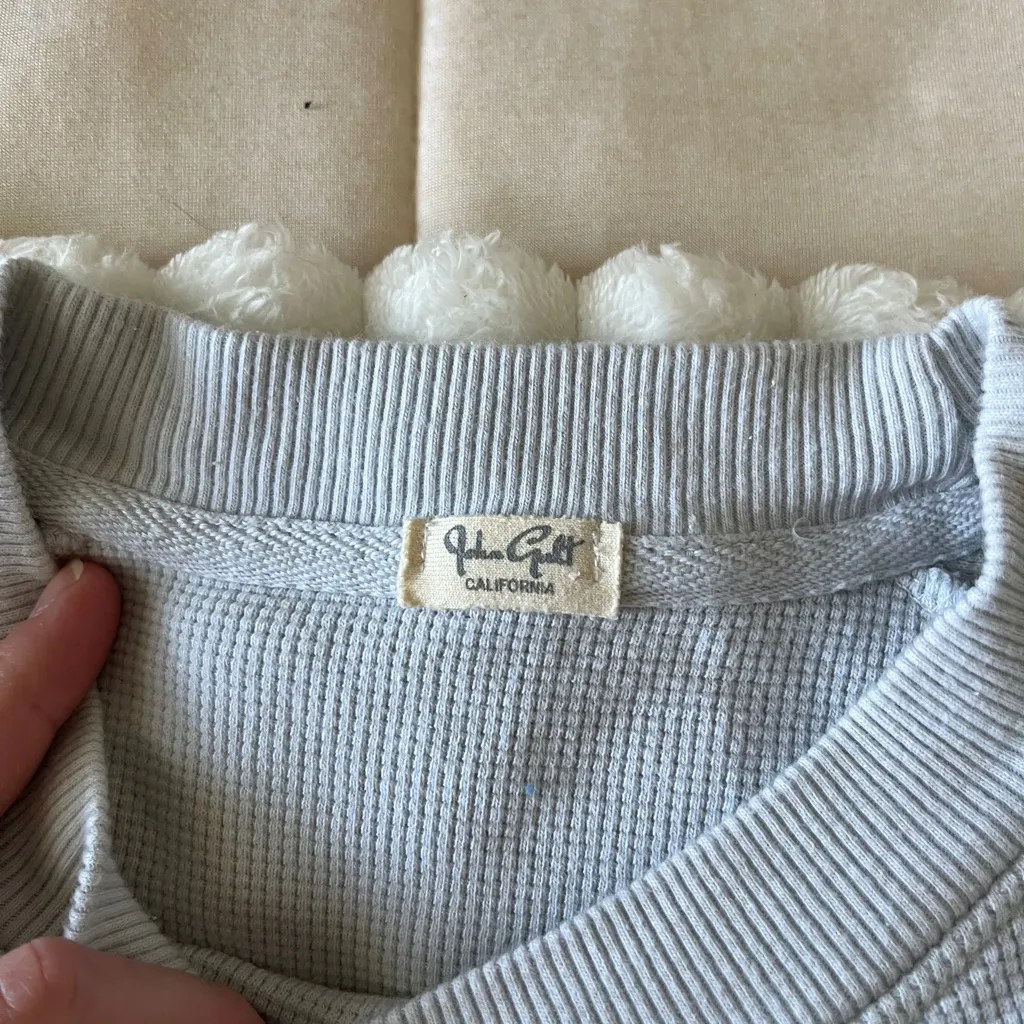 John Galt Light Gray Women's Sweater - Image 3