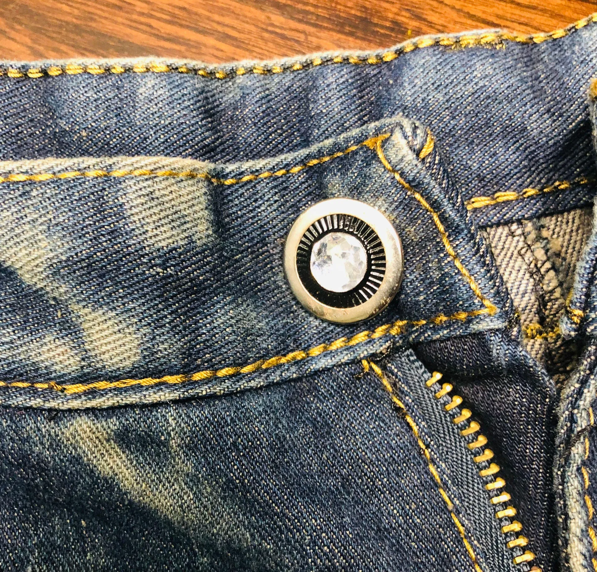 Sequin Shorts Size 28 - Image 7