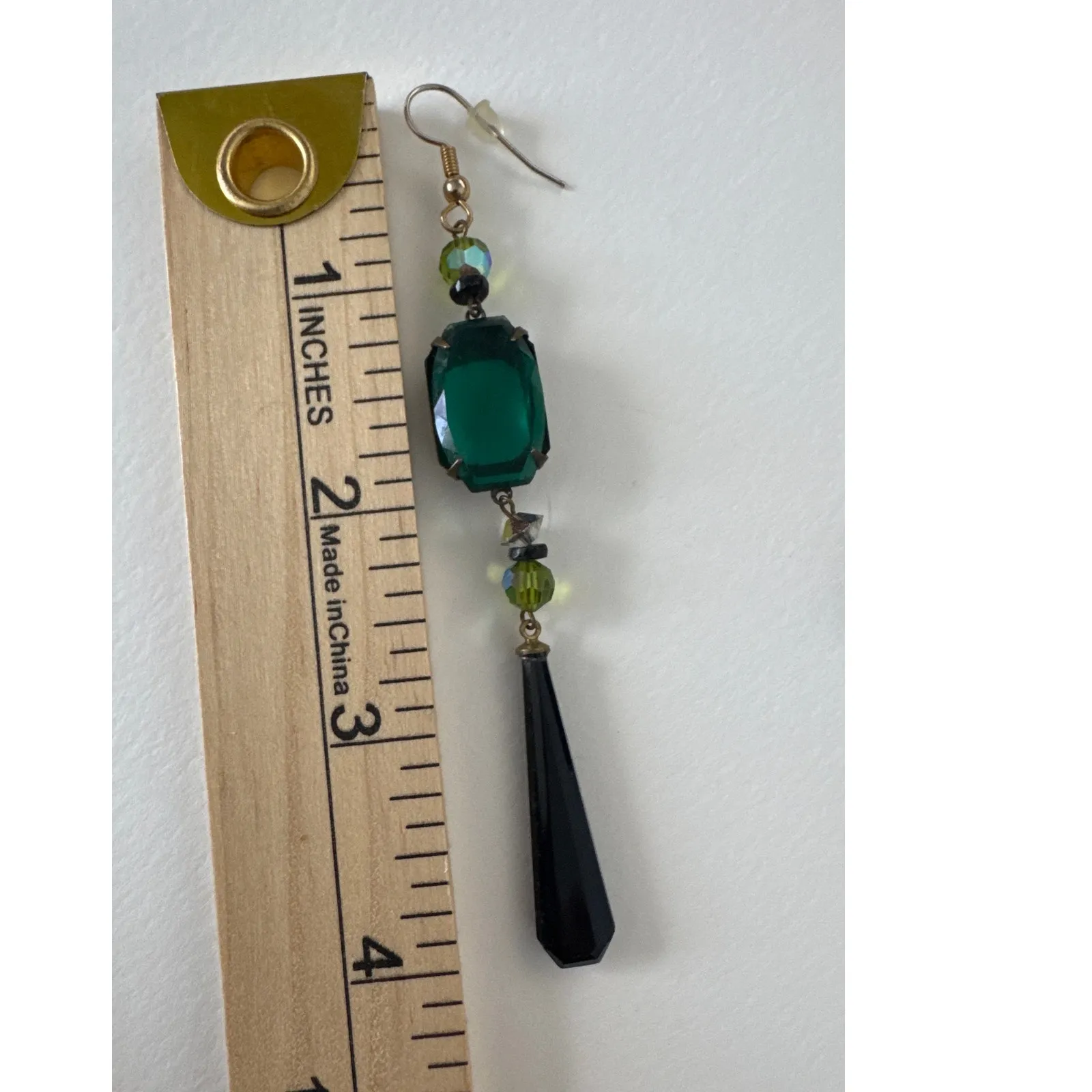 1990s–2000s Teal Glass & Onyx - Image 9