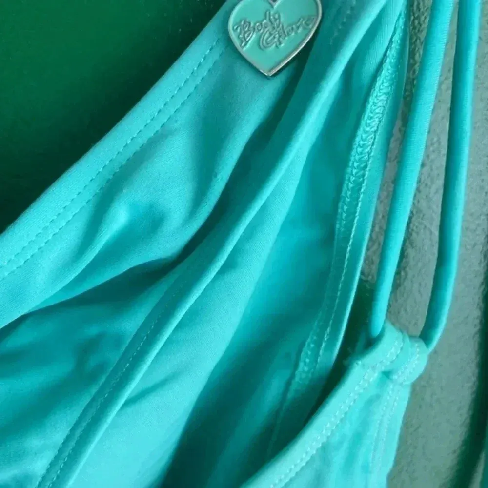 Body Glove String Bikini Set Top & Bottom Size M Medium‎ COLOR BLOCK! - Image 2