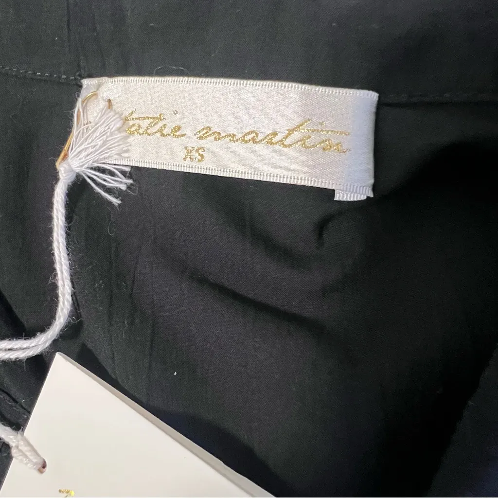 NEW Natalie Martin Heath Maxi Dress Black Sz XS - Image 3