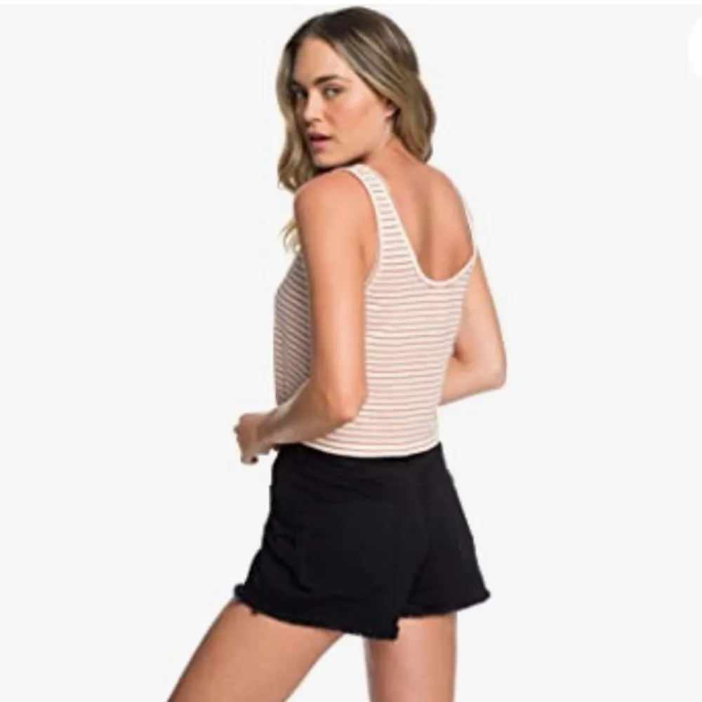 🧡ROXY Sweet Symphony Tie Front Cropped Tank🧡~med - Image 4