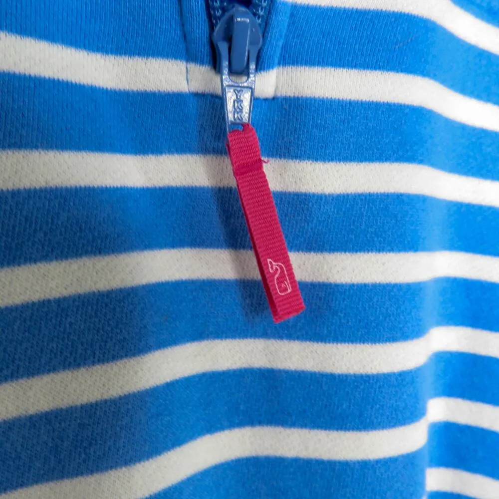 Vineyard Vines  Nautical Stripe Shep Shirt Blue & White Pullover Medium Preppy - Image 6