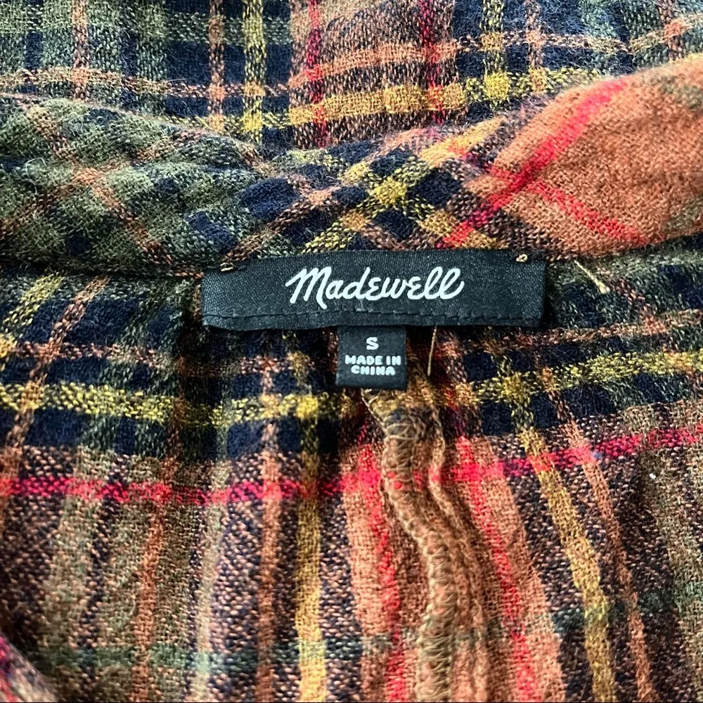 Madewell Highroad Plaid Popover Shirt - Image 8