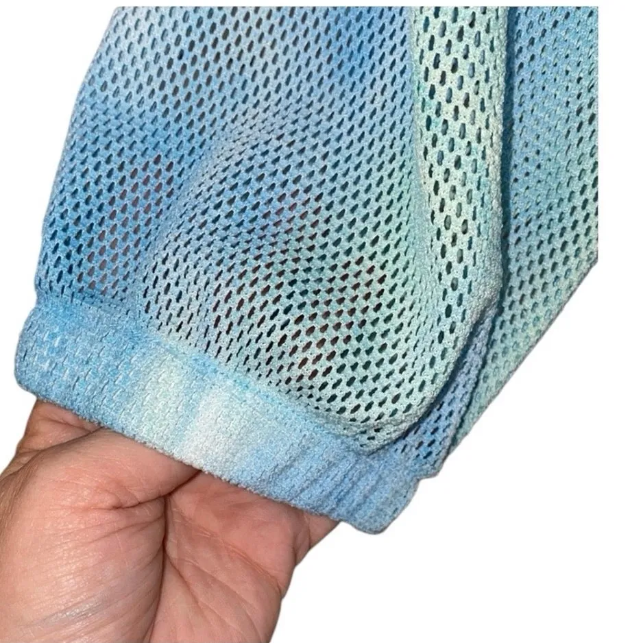 Love + Joy by FCT Mesh Tie Dye Half Zip Pullover - Image 2