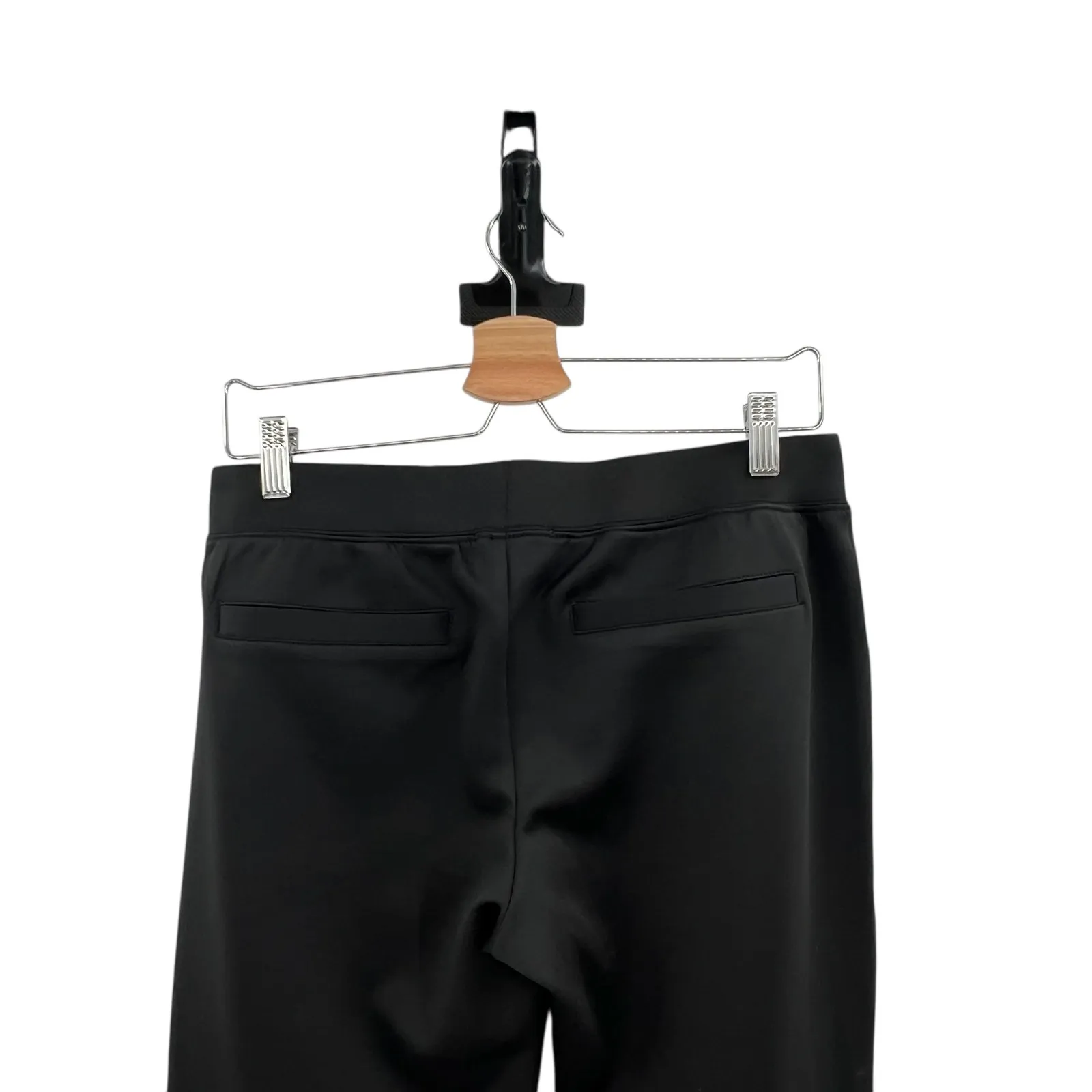Pam‎ & Gela Track Pants Metallic Side Stripe Tuxedo Black Gold Size Small - Image 6