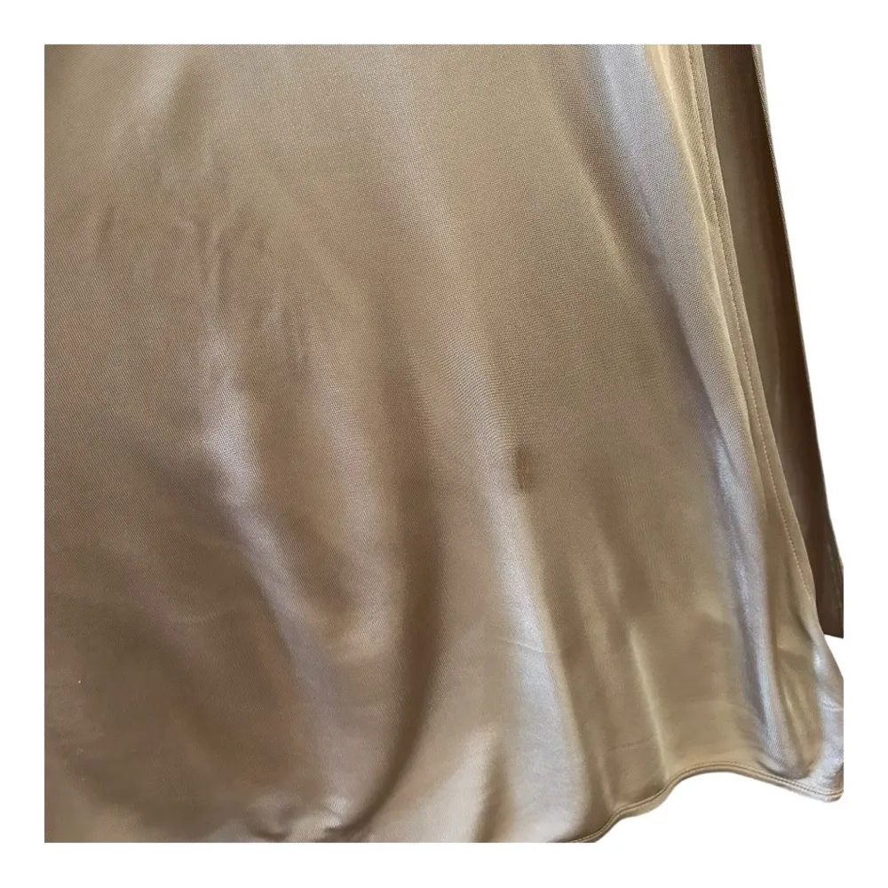 VICTORIA’S SECRET | Women’s Long Gold Bodycon Elegant Dress Small - Image 8