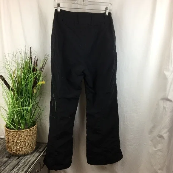 Polar Edge Women's Black Nylon Winter Ski Snowboard Pants S - Image 2