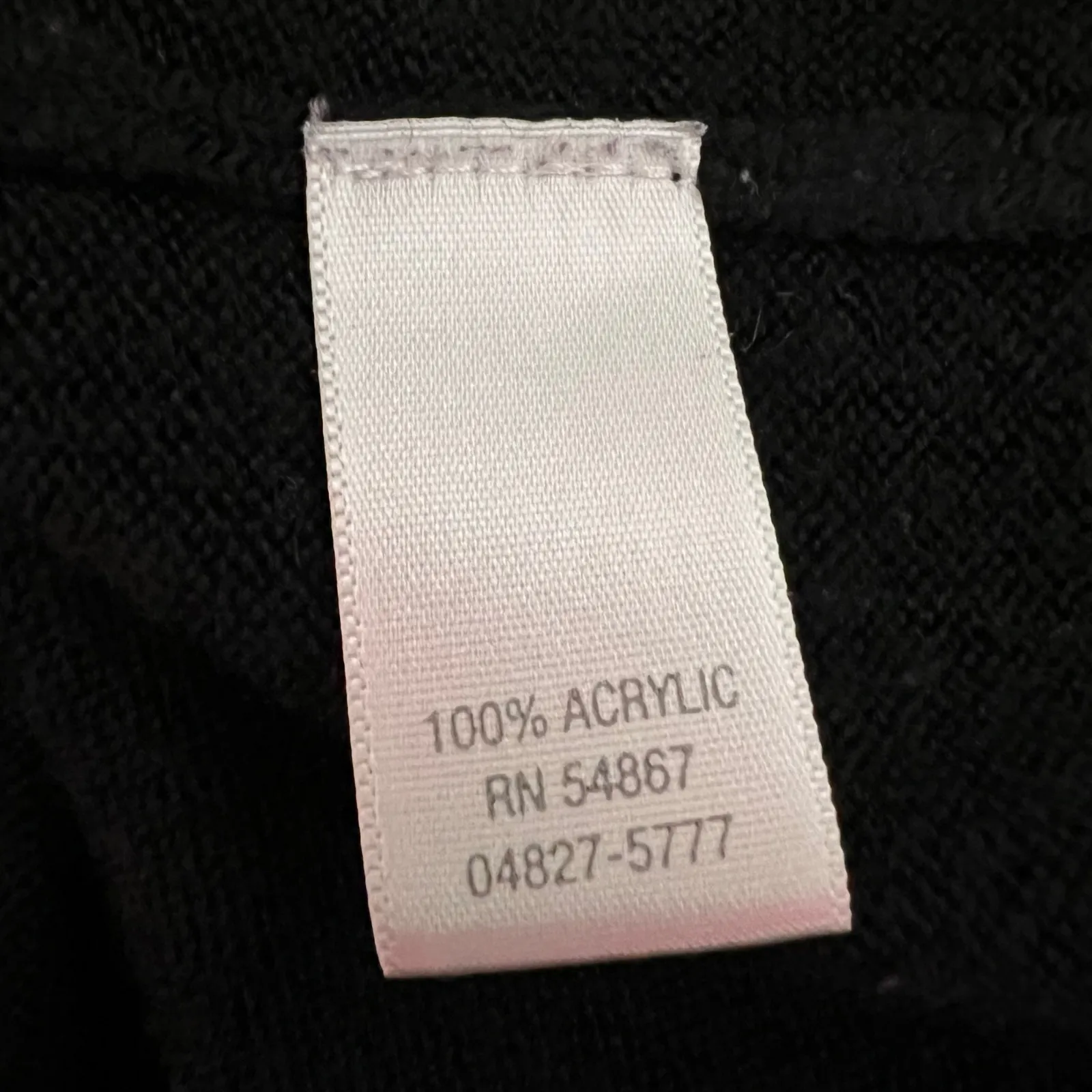 Christopher and Banks Womens Cardigan Sweater Button Down Long Sleeve Black XL - Image 8