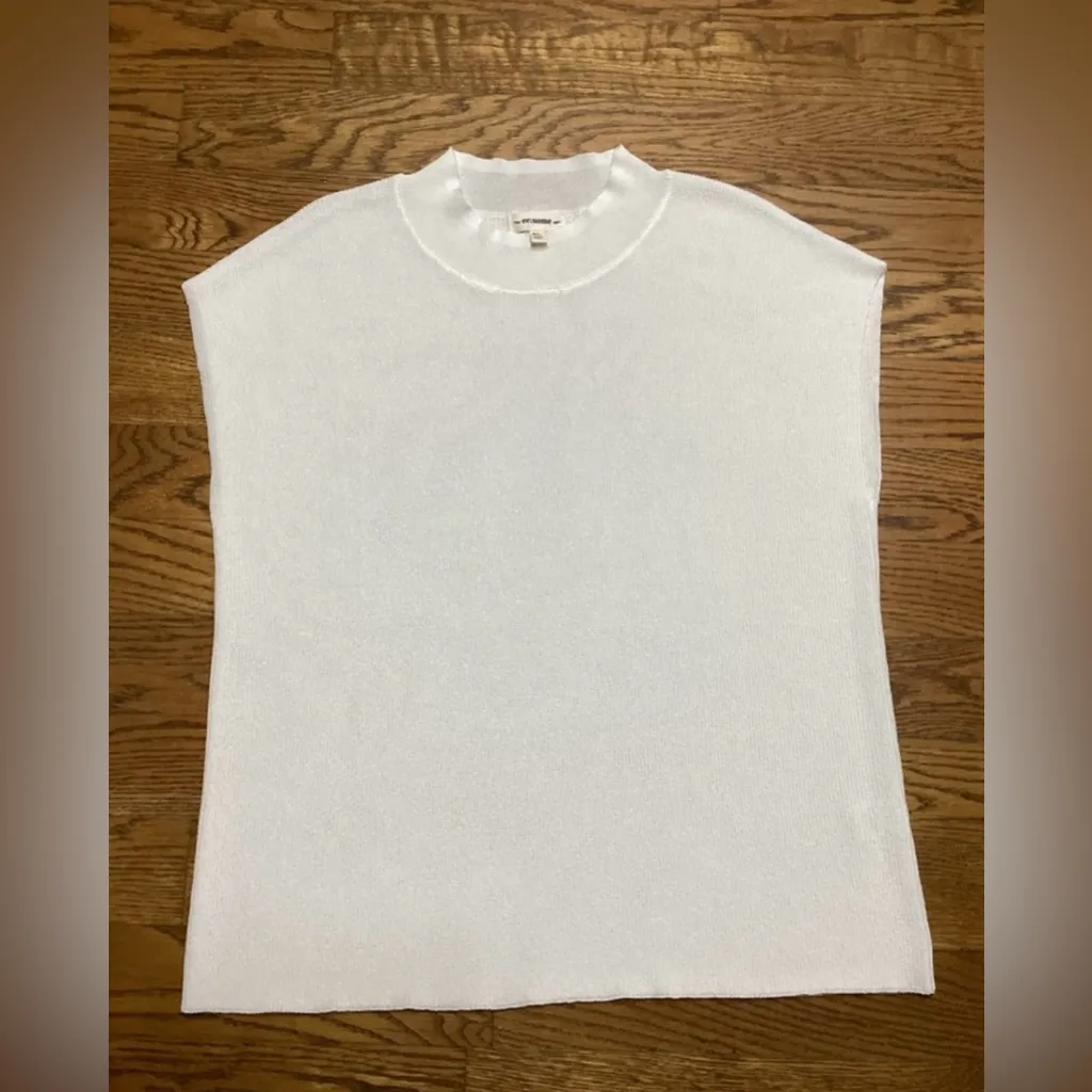 ee:some knit top. Size M/L White Size M - Image 4