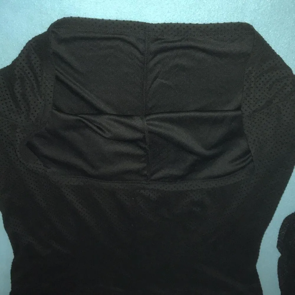 𝅺MISSGUIDED mini dress polkadot print balloon sleeves NWT size 20 - Image 3