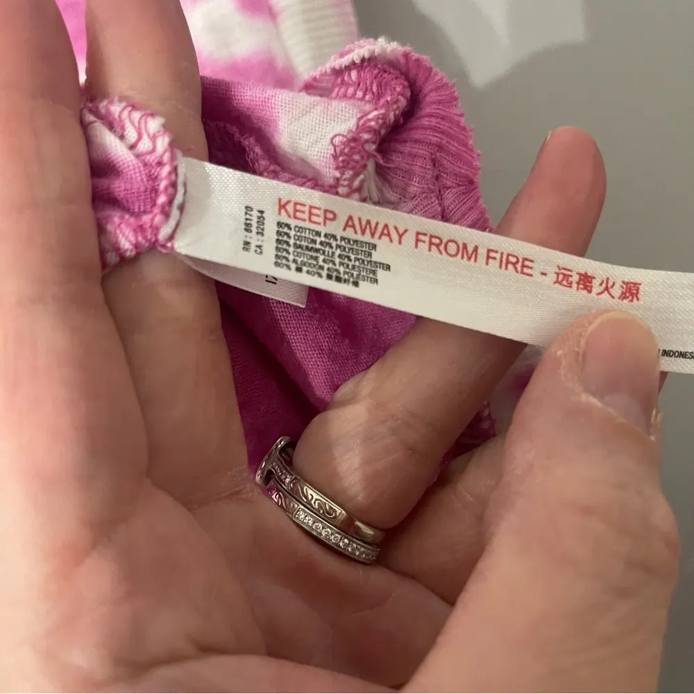 Free People Pink Tie-Dye Sleeveless Women's Top - Image 4