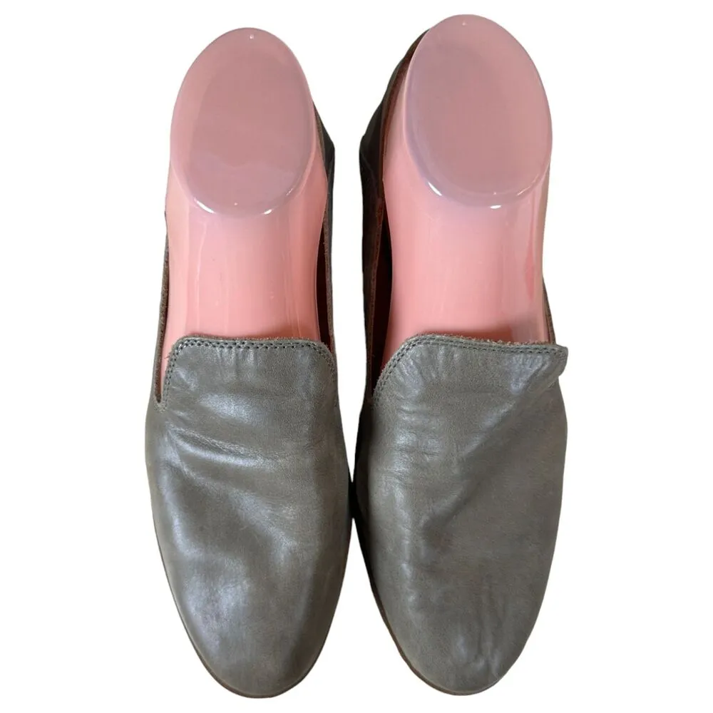 Lucky Brand Cahill Taupe Leather Loafer Slip On Shoes Women's Size 8.5 - Image 7