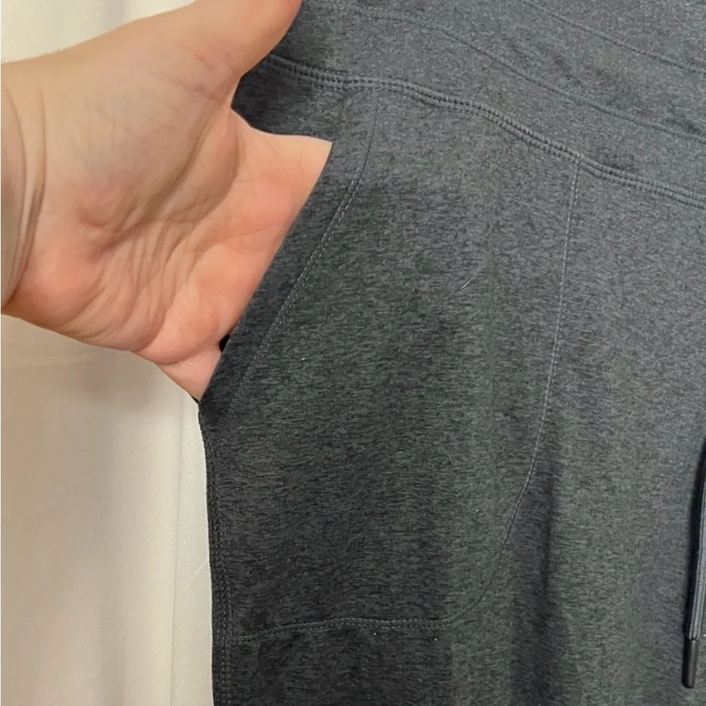 Lole  Charcoal High Waist Jogger Pants Size Large - Image 4