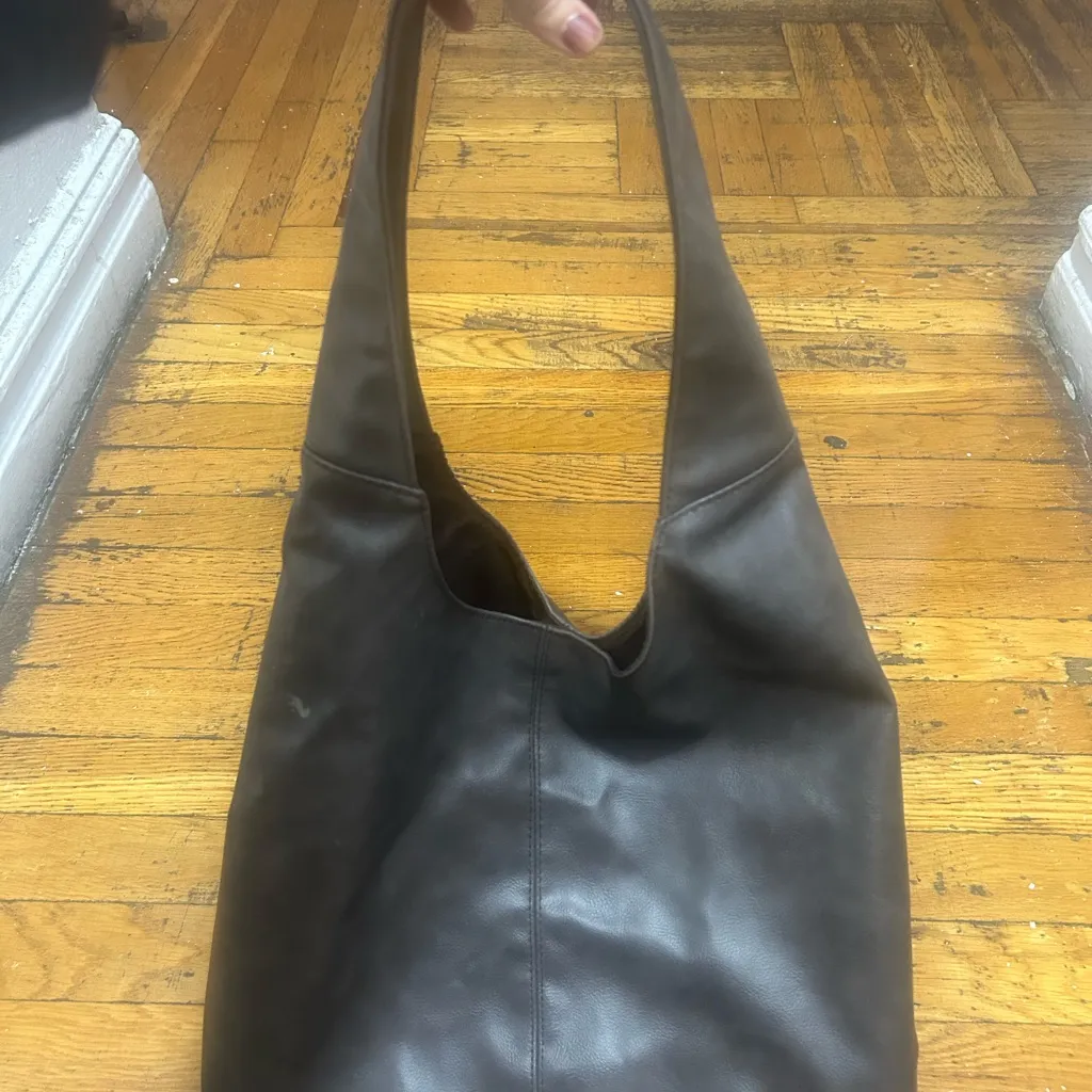 H&M COATED SHOULDER BAG - Image 4